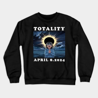 Solar Eclipse 2024 Totality April 8 Crewneck Sweatshirt